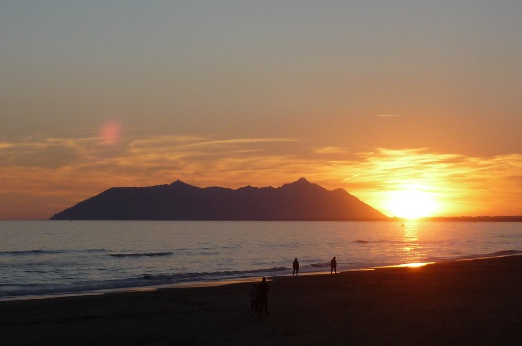 Tramonto nella terra di Circe